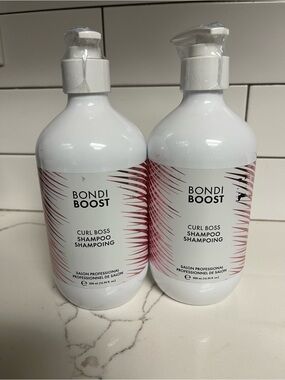 2 Pack Bondi Boost Curl Boss Shampoo 16.9 oz. NEW Sealed